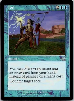 MTG Magic The Gathering Foil Prophecy Played See Scan A - Image 1