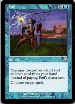 MTG Magic The Gathering Foil Prophecy Played See Scan H - Image 1