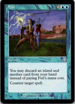 MTG Magic The Gathering Foil Prophecy Played See Scan B - Image 1