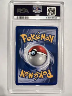 1999 POKEMON FOSSIL #4 DRAGONITE-HOLO PSA 6 - Image 3