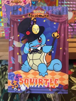 🔥Non-TCG Squirtle Ice Holo🔥Halloween Card Database Pokemon 2025 Peru🔥 - Image 1