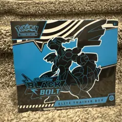 Pokemon TCG: Scarlet & Violet Black Bolt Elite Trainer Box - Sealed - ETB - Image 1
