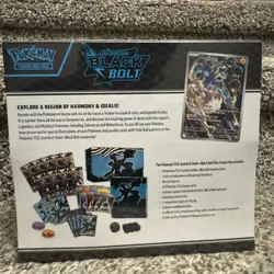 Pokemon TCG: Scarlet & Violet Black Bolt Elite Trainer Box - Sealed - ETB - Image 2