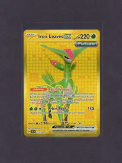 Iron Leaves ex Gold 213/162 SV05: Temporal Forces Holo Pokemon - Image 1