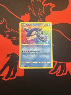 Kyogre 021/072 Pokemon TCG Shining Fates Amazing Rare NM-M - Image 1