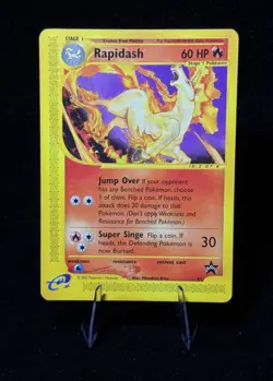 2002 Pokemon Rapidash Black Star Promo 51 - e-Series - WOTC Holo - LP+ - Image 1