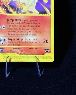 2002 Pokemon Rapidash Black Star Promo 51 - e-Series - WOTC Holo - LP+ - Image 5