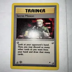 Secret Mission 118/132 Gym Heroes 1st Edition Regular - 2000 WotC - LP - Image 1