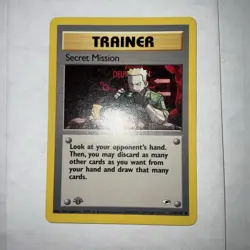 Secret Mission 118/132 Gym Heroes 1st Edition Regular - 2000 WotC - LP - Image 2