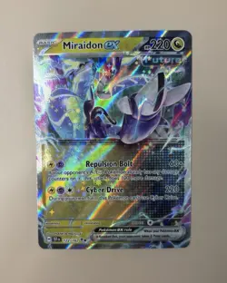 Miraidon EX 122/162 - Pokemon S&V Temporal Forces Double Rare NM🔥🔥🔥 - Image 1