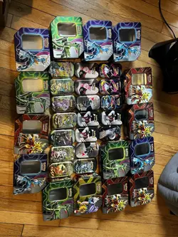 Pokemon Tins Empty Lot - Image 1