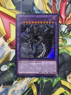 Yugioh First of the Dragonlords Super Rare DUAD - Image 1