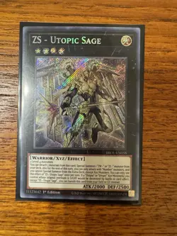 ( ZS - UTOPIC SAGE ) Secret Rare - BROL-EN058 1st NM - Yu-Gi-Oh Brothers Legend - Image 1
