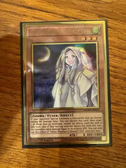 Ghost Mourner & Moonlit Chill MGED-EN024 1st Edition Premium Gold Rare - Image 1