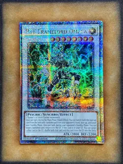 Yugioh PSY-Framelord Omega RA02-EN028 Quarter Century Rare 1st Ed NM - Image 1