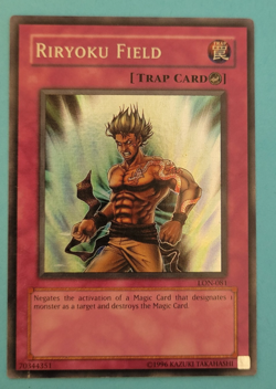 Yugioh Riryoku Field Super Rare LON-081 Nm - Image 1