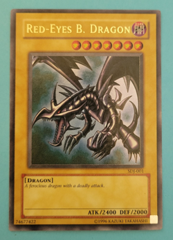 Yu-Gi-Oh Red-Eyes B. Dragon Ultra Rare SDJ-001 Starter Deck - Image 1
