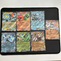 Pokemon TCG Mega Ex Star Pattern Bundle 7 Card Lot From Different Sets. - Image 1
