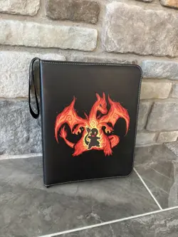 Pokemon Trading Card Binder Double 40 Page TCG - Charizard Venusaur Starter New - Image 4