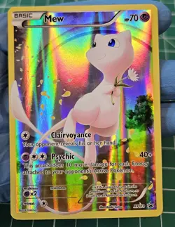 Mew XY110 XY Black Star Promo Holo Foil Pokemon TCG Card - Image 1