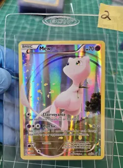 Mew XY110 XY Black Star Promo Holo Foil Pokemon TCG Card - Image 2