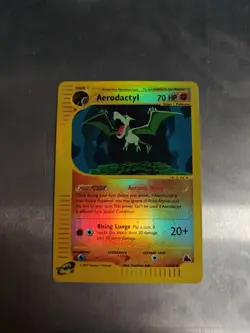 Aerodactyl 1/144 Reverse Holo Pokemon Card Skyridge Set Excellent - Image 1