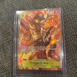 Portgas.D.Ace PRB02-018 Alt Art English - One Piece Trading Card Game - Image 1