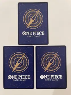 3X Enel OP05-100 SR Alt Art ONE PIECE Card English Awakening of the New Era x 3! - Image 2