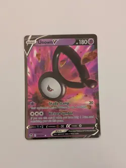 Pokemon Psychic V Lot (5 Cards) - Unown, Typhlosion, Zacian - NM Holo - Image 4