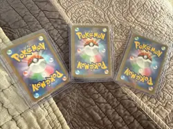 Japanese Mega Dreams Lot of 3 Mega Attack Rares Cards - Image 2