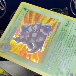 Pokemon TCG Card NIDOKING 11/102 Base Set Shadowless Holo NM - Image 5