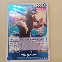 Trafalgar Law OP07-047 R 500 Years in the Future One Piece Card TCG CCG NM Eng - Image 1