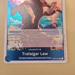 Trafalgar Law OP07-047 R 500 Years in the Future One Piece Card TCG CCG NM Eng - Image 4