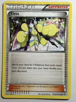 Elesa Legendary Treasures: Radiant Collection RC20/RC25 LP-NM Pokemon card - Image 1