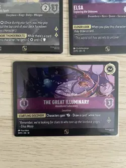 Lorcana Whispers In The Well Promo Card Collection Elsa Scar Zeus etc Disney TCG - Image 2