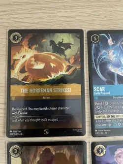 Lorcana Whispers In The Well Promo Card Collection Elsa Scar Zeus etc Disney TCG - Image 3