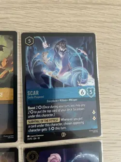 Lorcana Whispers In The Well Promo Card Collection Elsa Scar Zeus etc Disney TCG - Image 5