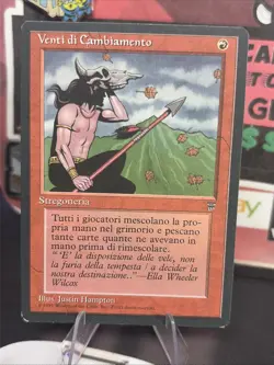 Italian MTG Winds Of Change Legends Set Magic The Gathering Card MP - Image 2