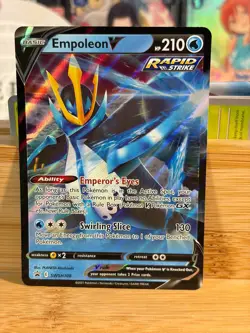 EMPOLEON V SWSH108 Sword & Shield Black Star Promo Cards Holo Promo Near Mint - Image 1