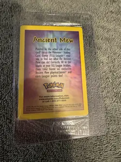 Pokemon Card Ancient Mew #1 Cards & Products Holo Promo 2000 SEALED - Image 1