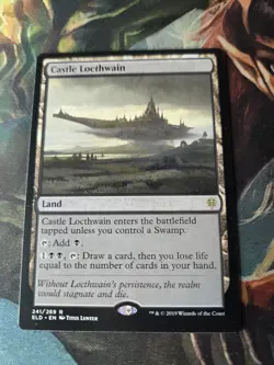 Castle Locthwain - Near Mint MTG Throne of Eldraine - Image 2