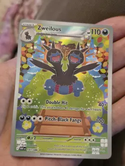 Zweilous 147/086 - S&V White Flare Illustration Rare - Pokemon TCG Card English - Image 1