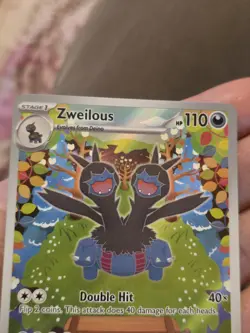 Zweilous 147/086 - S&V White Flare Illustration Rare - Pokemon TCG Card English - Image 3