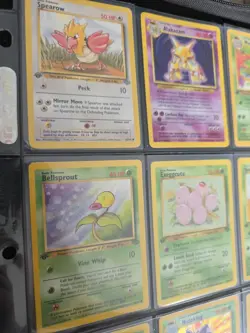 Vintage Pokemon Cards Wotc Rare 9 Lot 2 Holos Lp Alakazam Nidoking And 1st Ed - Image 2