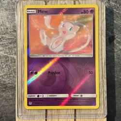 1x NM-Mint Mew - 32/68 - Rare - Reverse Holo Pokemon Hidden Fates | Pokemon Card - Image 1