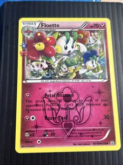 Floette RC18/RC32 Generations Radiant Collection Holo Card - Image 2
