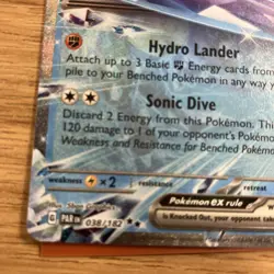Pokemon Card- Garchomp ex 038/182 Prize Pack Series 5 Play Stamped Holo MI NT - Image 2