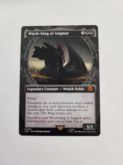 MTG Lord of the Rings-Witch-King of Angmar-NM-Showcase-311 - Image 1