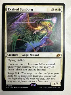 1x Exalted Sunborn MTG Edge of Eternities NM Magic Regular - Image 1