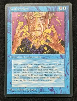 MTG Magic The Gathering FBB Power Sink GERMAN NM - Image 1